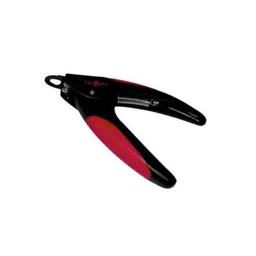 COUPE ONGLE VANITY GUILLOTINE NOIR ET ROUGE